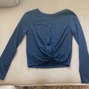 soft blue long sleeve